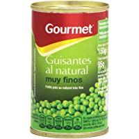 Los mejores  - Gourmet - Guisantes al natural - muy finos - 95 g - [Pack de 24]
